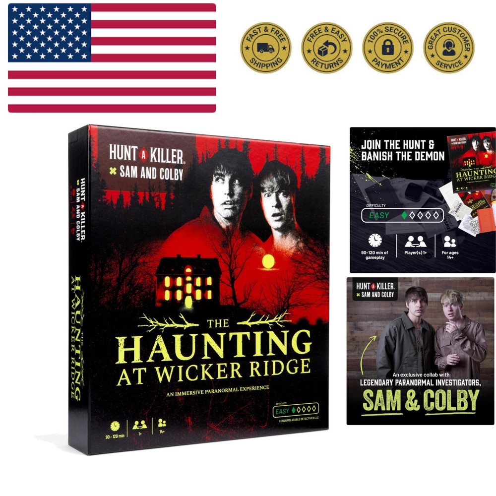 x Sam and Colby: The Haunting at Wicker Ridge, Immersive Beginner-Friendly My…