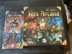 Res Arcana Board Game + Expansion 1 Complete