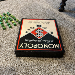 1946 Parker Brothers Monopoly Game and Board – See Description