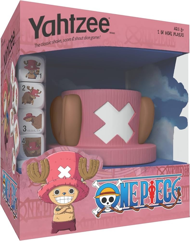 Usaopoly One Piece Chopper Yahtzee Board Game Sealed