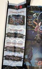 Too Many Bones Chip Theory Games Double Side Vinyl Swag Tote Promo Bag /Sm. hole
