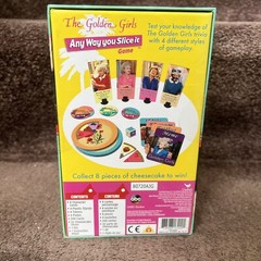 The Golden Girls Any Way You Slice It Party Game Spinmaster Cardinal Cheesecake