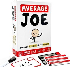 Average Joe Party Game 600 Questions Family Friends Ages 8+ 3-6 Players