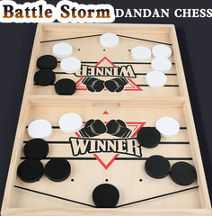 Fast Sling Puck Board Game Table Hockey Foosball Toys For Family Children*