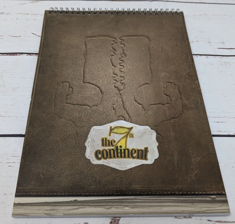 The 7th Continent Board Game Expansion Cartographers Notebook Kickstarter New