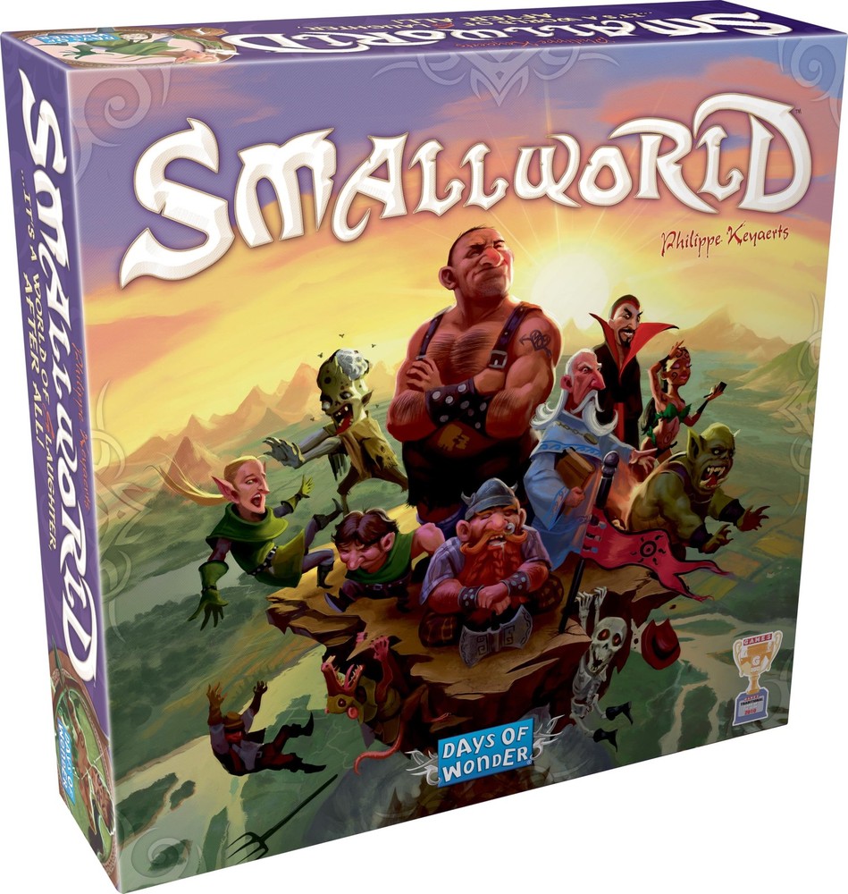 Asmodee Small World Board Game – Fantasy Area Control & Strategy Game with Magic