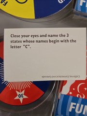 Great States Kids Board Game 400 Questions US Geography 10th Anniversary Edition