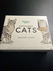 Ridley’s Costume Cats Memory Game – Includes 50 Matching Cards and Instructions