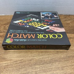 Vintage Board Game Color Match Rubiks Cube Makers Ideal 1982 * FACTORY SEALED*