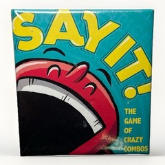 Say It! Creative Hilarious Fast-Thinking Shout-It-Out Party Game Gamewright NEW