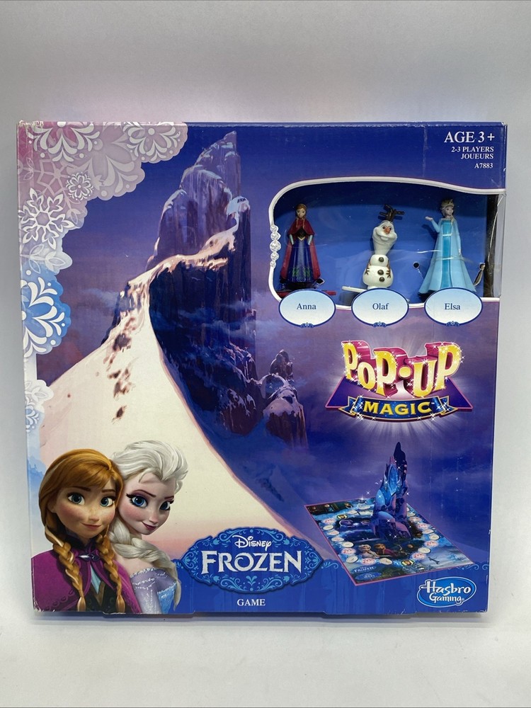 New !! Disney FROZEN Pop-Up Magic Board Game Hasbro Gaming