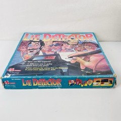 Vintage The Original Lie Detector Game 1987 Pressman Mattel Read