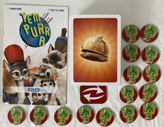 Iello Tempurra Card Game Complete 3-7 Players. Ages 8+ 20 Minutes To Play