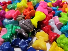 Lot of 100 Random Gogos Crazy Bones ALL gogo’s Lots Of Variety. Lot 4.9.4