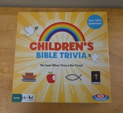 Children’s Bible Trivia Board Game Ideal 2018, Over 1000 Questions EUC