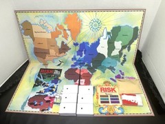 Risk The 1980’s Edition Classic Board Game World Domination Game NIB