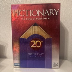 Pictionary The Game of Quick Draw 20th Anniversary Edition Parker Brother