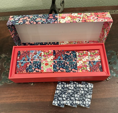 Galison Liberty London Wood Floral Domino Set