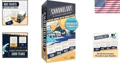 Chronology Game – Build a Timeline with 800 Unique Events, Fun for All Ages!