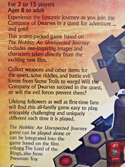 THE HOBBIT An Unexpected Journey Adventure Board Game~ Official Movie Product