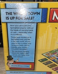 Monopoly The Simpsons Edition Board Game Electronic Cash 2009,