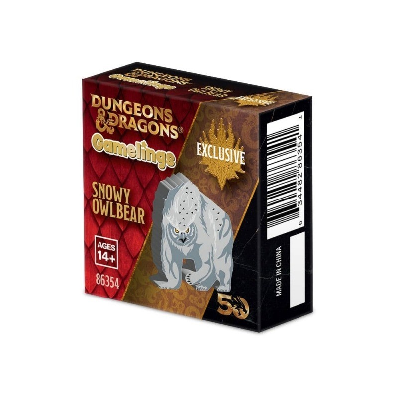 WIZKIDS Dungeons & Dragons: Gamelings Snowy Owlbear Gamelings 2025