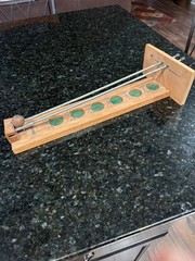 Vintage Pleasantime Gravitation Game Of Skill Wood Metal Original Ball Pacific