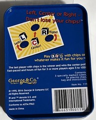 George and Company LCR Left Center Right Dice Game (New)