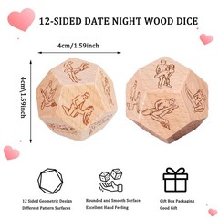 Couple Dice Sex Dice, Date Night Dice for Couples, Funny Dice for Adults Game