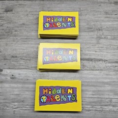 Vintage Hidden Talents Board Game Cards Replacement by Pressman 1994 Cards 180