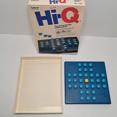 Hi-Q Solitaire Game Vintage 1978 Gabriel No.7120 Strategy COMPLETE