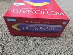 Pictionary 20th Anniversary Parker Brothers New Open Box 2007