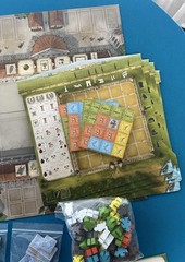 Forum Trajanum Board Game by Stefan Feld 2018 Stronghold Games, Complete!