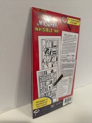 YES! KNOW Line Up Mr. Mystery Invisible Ink Children’s Game Book NEW