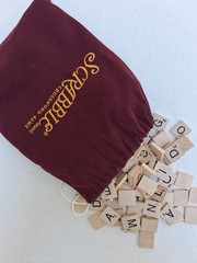 Super Scrabble Deluxe Edition 2006 Game Rotating Board Raised Grid COMPLETE