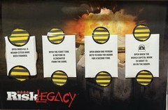 Risk Legacy Board Game Hasbro Strategy World Domination Game Complete