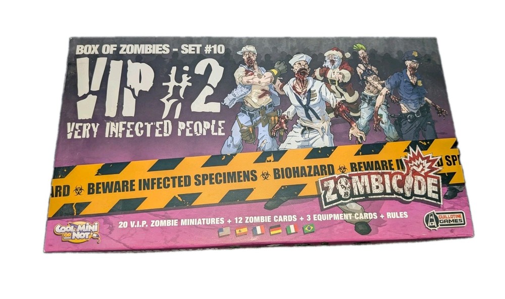 Zombicide: Box of Zombies Set 10 VIP #2 – Very Infected People CMON EUC