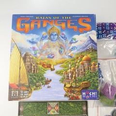 Rajas Of The Ganges Board Game 2018 Huch R&R Games Complete