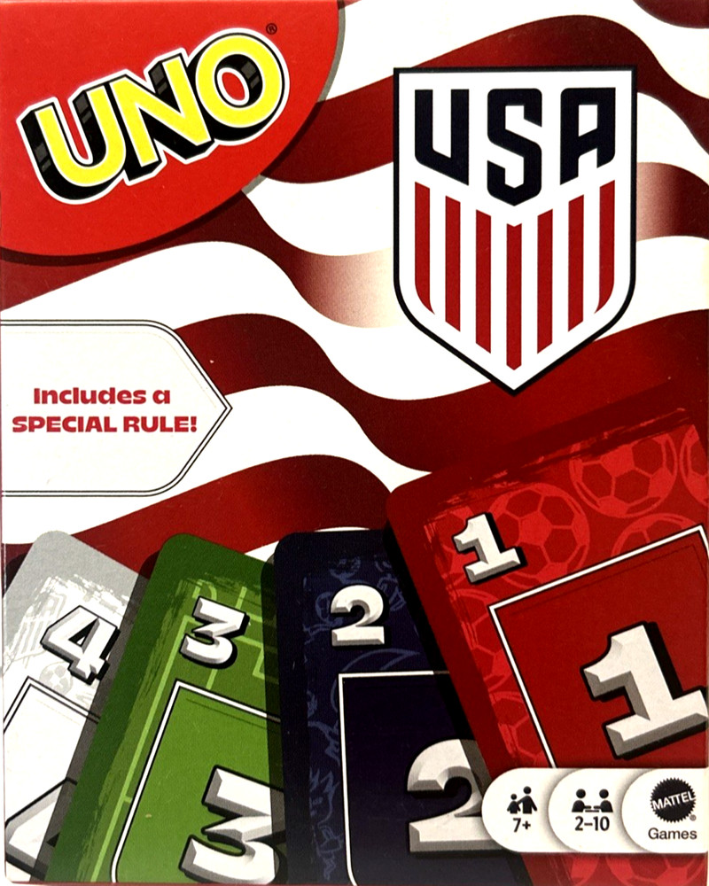 UNO US Men’s National Team 2026 World Cup Year Card Game for Kids & Family