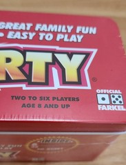 Let’s Have a Farkel Party Dice Game Tin Edition 2007 NEW SEALED. LGI Games