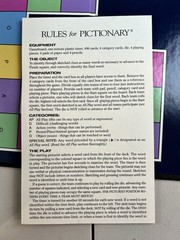Vintage PICTIONARY 1993 Classic Board Game of Quick Draw Ships Complete
