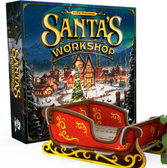 Santa’S Workshop Standard Edition – Christmas-Themed Board Game by Elf Creek