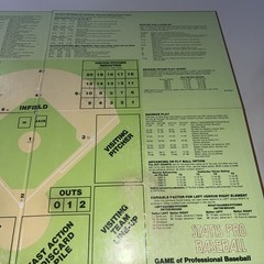 1987 Sports Illustrated Statis Pro Baseball Game Avalon Hill Strategy
