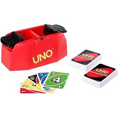 Uno Showdown Matching Interactive Quickdraw Card Game Family Fun Mattel