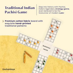 Indian Ludo Chausar Pagade Thayam Chaupar Sokkattan Aksha Kreeda Dayakattam