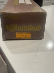 DELUXE RUMMIKUB Tile Game 100% COMPLETE 1980 PRESSMAN TOY CORP EX mahjong vtg