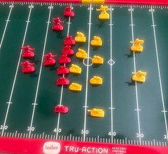 Tudor 1950’s Vtge Tru-Action Electric Football Game #500 Original Box READ G