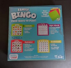 Family Bingo Game Night Staple – Counting and Matching Skills