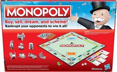 Monopoly Game Family Board Games for 2 to 6 Players 8+ Hasbro Buy Sell Dream