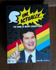 College Humor Um Actually The Game of Nerdy Corrections w/Expansion Pack Trivia